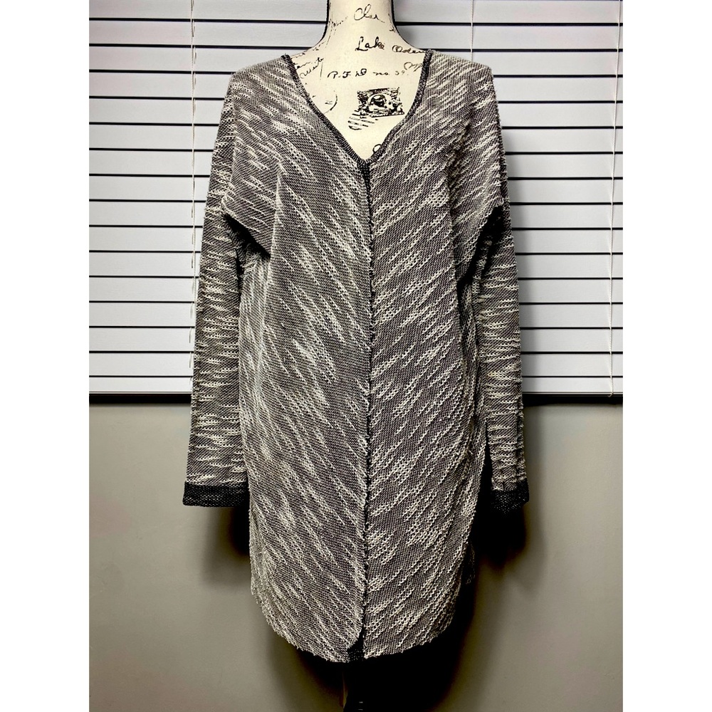 Painted Threads Seamed Sweater Dress